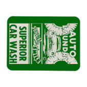 Auto-waswas voor 1950-auto magneet (Horizontaal)