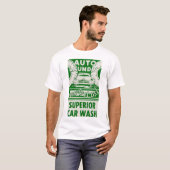 Auto-waswas voor 1950-auto t-shirt (Voorkant volledig)