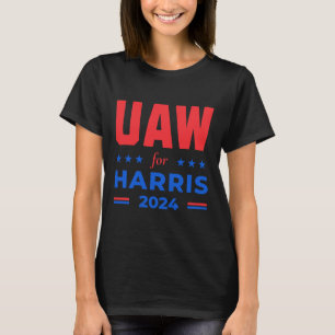 Auto-werknemers voor Harris 2024 UAW Red Strike Ka T-shirt
