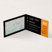 Auto wiel, Auto monteur & reparaties, gedetailleer Visitekaartje (Binnen)