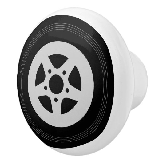 Auto wiel velg keramische deur en lade knoppen (Rechts)