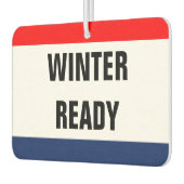 Auto Winter Ready Promo Signaal  Luchtverfrisser (Links)