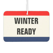 Auto Winter Ready Promo Signaal  Luchtverfrisser (Voorkant)