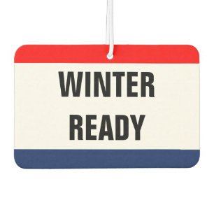 Auto Winter Ready Promo Signaal  Luchtverfrisser