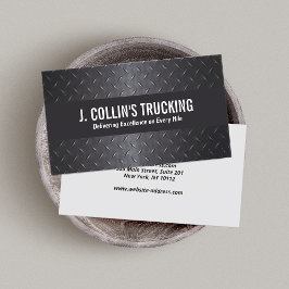 Auto Zwart Diamond Bord Metallic Visitekaartje