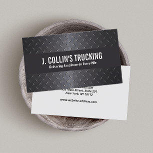 Auto Zwart Diamond Bord Metallic Visitekaartje