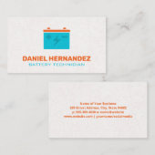 Autoaccu | Auto Service Visitekaartje (Voorkant / Achterkant)