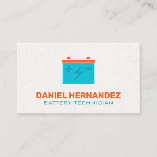 Autoaccu | Auto Service Visitekaartje (Voorkant)