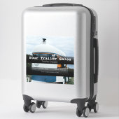 Autoadvertenties voor bedrijfswagens van de autoha sticker (Koffer)