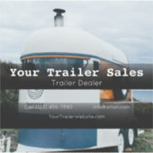 Autoadvertenties voor bedrijfswagens van de autoha sticker (Voorkant)