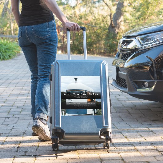 Autoadvertenties voor bedrijfswagens van de autoha sticker (Koffer Insitu)