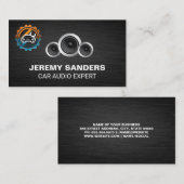 Autoaudiotechnici | Reparatieservices Visitekaartje (Voorkant / Achterkant)