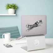 Autoaufkleber Australian Shepherd Sticker (Laptop op bureau)