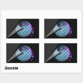 Autoaufkleber "Do bin I dahoam" (grau) Rechthoekige Sticker (Vel)