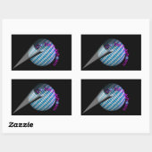 Autoaufkleber "Do bin I dahoam" Rechthoekige Sticker (Vel)