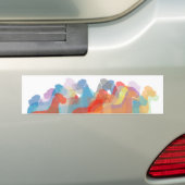 Autoaufkleber Doggengruppe Bumpersticker (Op auto)