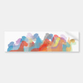 Autoaufkleber Doggengruppe Bumpersticker (Voorkant)