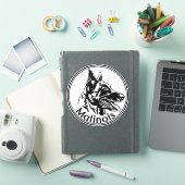 Autoaufkleber Malinois klassisch rund  Sticker (iPad Cover)