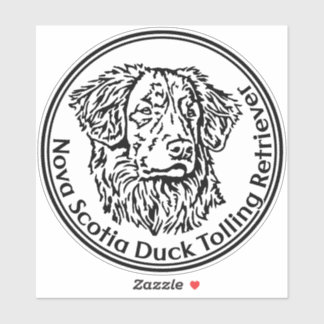 Autoaufkleber Nova Scotia Duck Tolling Retriever Sticker