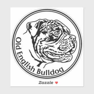 Autoaufkleber Old English Bulldog Sticker
