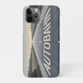 Autobahn Infinite Road Perspective Art Case-Mate iPhone Case (Achterkant)