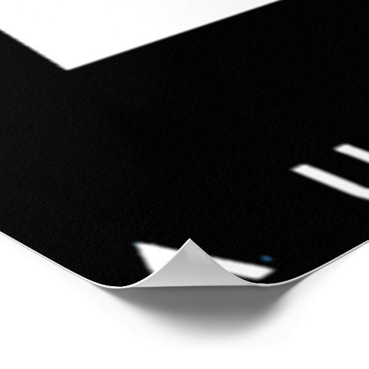 Autobahn Kraftwerk Geïnspireerd Poster (Hoek)