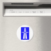 Autobahn Sign Magneet (Insitu (Vaatwasser))