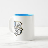Autobahn Soccer Club Shield Coffee Mok (Voorkant links)