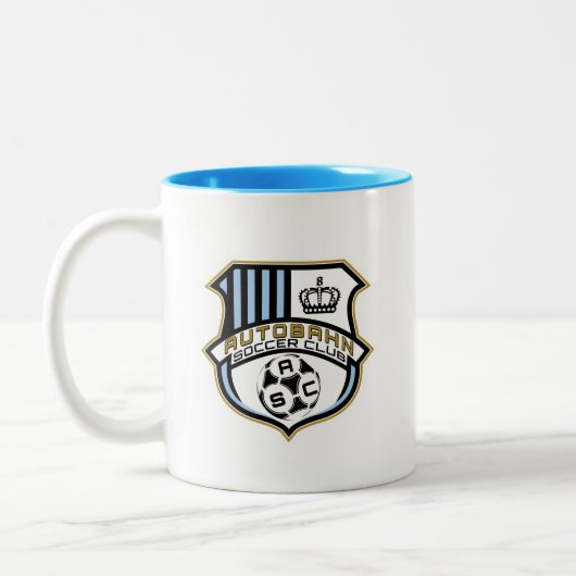 Autobahn Soccer Club Shield Coffee Mok (Links)
