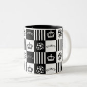 Autobahn Soccer Logo Pattern Coffee Mok (Voorkant rechts)