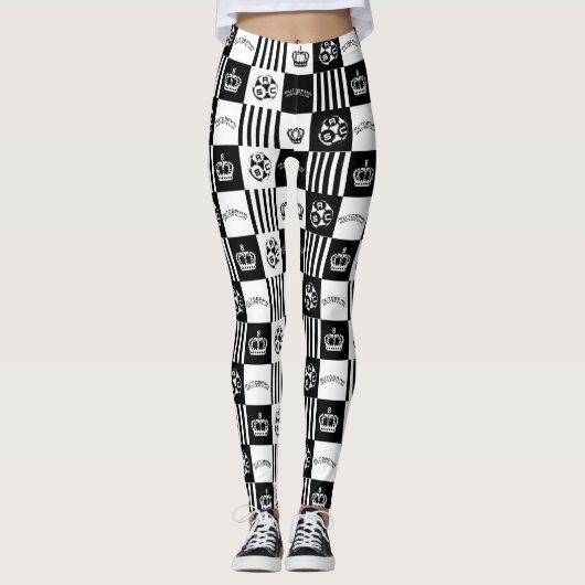 Autobahn Voetbal Club Legging (Voorkant)