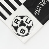 Autobahn Voetbaldeken Fleece Deken (Hoek)