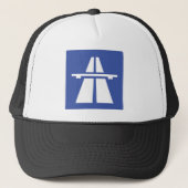 Autobahnschild Trucker Pet (Voorkant)