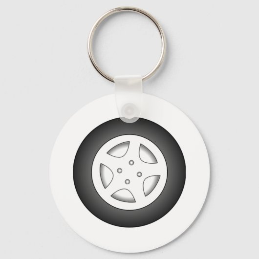 autoband sleutelhanger (Voorkant)