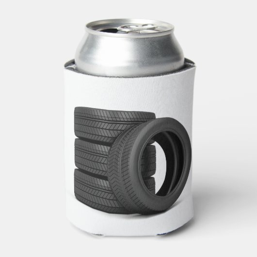 Autobanden Blikjeskoeler (Blikje Voorkant)