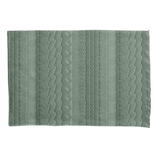 Autobandsporen op Blauwgroen groen strand Kussensloop (Voorkant)