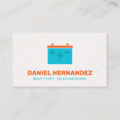 autobatterij | Automatische service Visitekaartje (Voorkant)