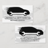 Autobedrijf | Auto | Logo monteur Visitekaartje (Voorkant / Achterkant)