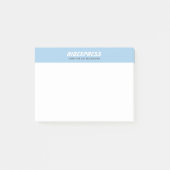 Autobedrijf blauw post-it® notes (Voorkant)