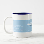 autobedrijf tweekleurige koffiemok (Links)