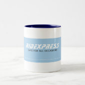 autobedrijf tweekleurige koffiemok (Center)