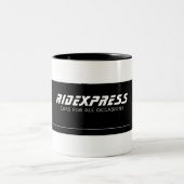 autobedrijf tweekleurige koffiemok (Center)