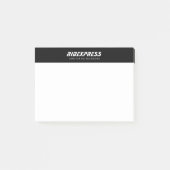Autobedrijf zwart post-it® notes (Voorkant)