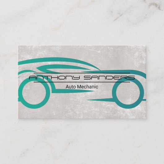Autobedrijfslogo Visitekaartje (Voorkant)