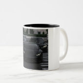 autobeker tweekleurige koffiemok (Voorkant rechts)