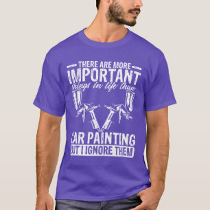 Autobeschermer Voertuigspuiter Spray vinta T-shirt