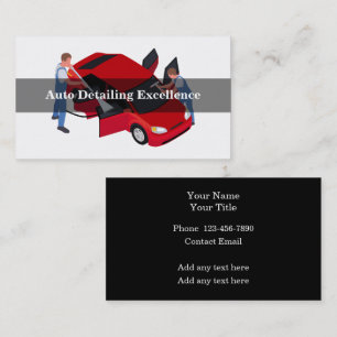 Autobezorg Autodetailing Visitekaartjes nieuw