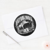 Autoblinda 41 Classic Round Sticker Sticker (Envelop)