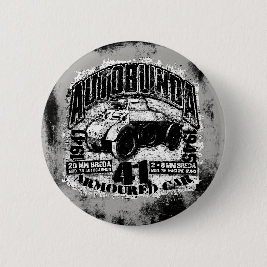 Autoblinda 41 Round Button Button (Voorkant)