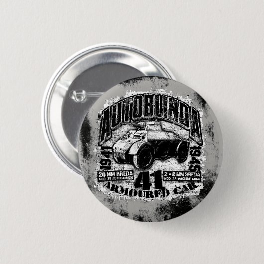 Autoblinda 41 Round Button Button (Voorkant /achterkant)
